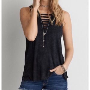 American Eagle - Soft and Sexy Ladder Front Tank